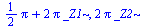 `+`(`*`(`/`(1, 2), `*`(Pi)), `*`(2, `*`(Pi, `*`(_Z1)))), `+`(`*`(2, `*`(Pi, `*`(_Z2))))