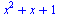 `+`(`*`(`^`(x, 2)), x, 1)